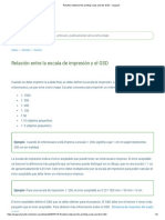 Relation Between The Printing Scale and The GSD - Support PDF