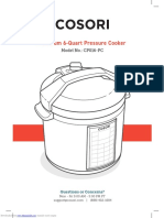 Cosori 6.0-Quart Pressure Cooker User Manual - Manuals Clip