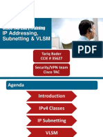 Cisco TAC Entry Training - 2 - IP Addressing, Subnetting & VLSM