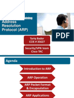 Cisco TAC Entry Training - 3 - Address Resolution Protocol (ARP)