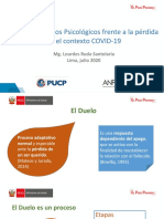 Primero Auxilios Psicológicos Frente A La Perdida en El Contexto COVID-19 PDF