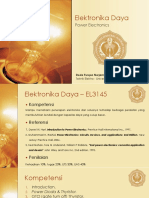 Elektronika Daya - 1 Intro PDF