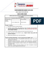 Soal Standarisasi Bahan Alam 2019 2020