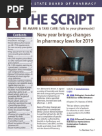 The Script: New Year Brings Changes in Pharmacy Laws For 2019