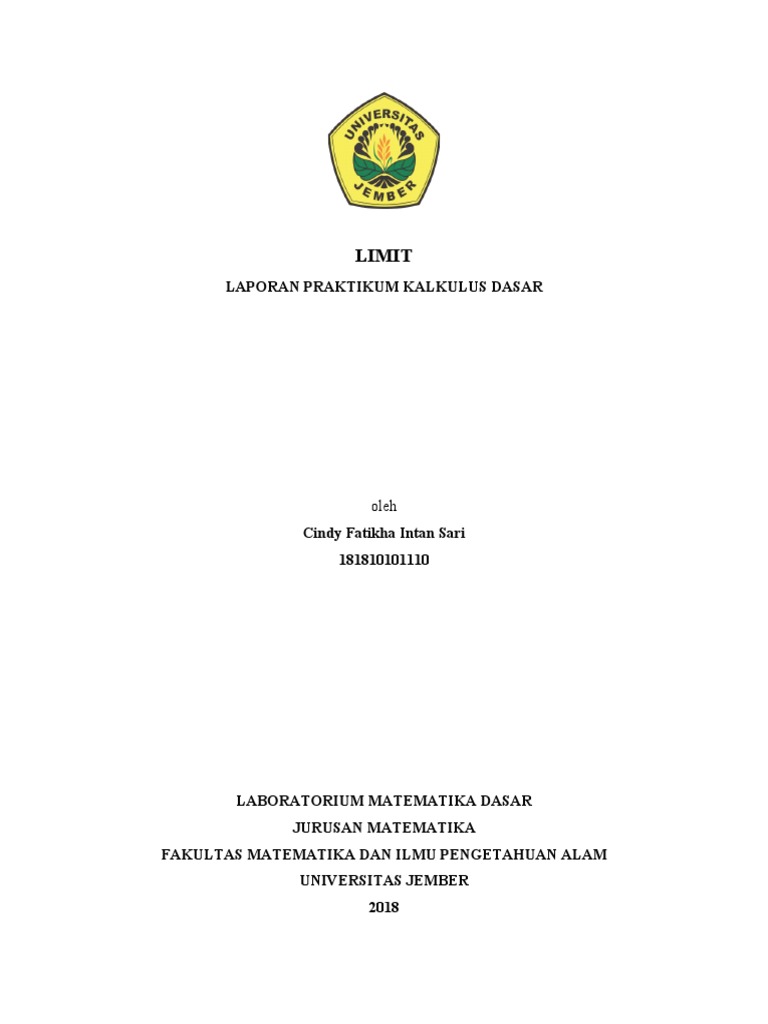 Praktikum Limit dengan Matlab | PDF