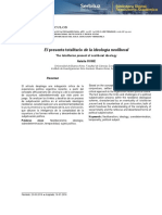 El Presente Totalitario de La Ideologia Neoliberal