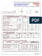 P2003BDG Niko-Sem: N-Channel Logic Level Enhancement Mode Field Effect Transistor