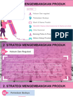 STRATEGI PRODUK