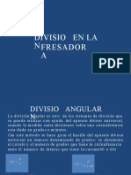 Division Angular