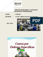 Costos Por Ordenes Especificas