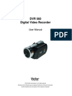 DVR 560 Digital Video Recorder: User Manual