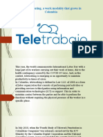 Telecommuting Growth in Colombia