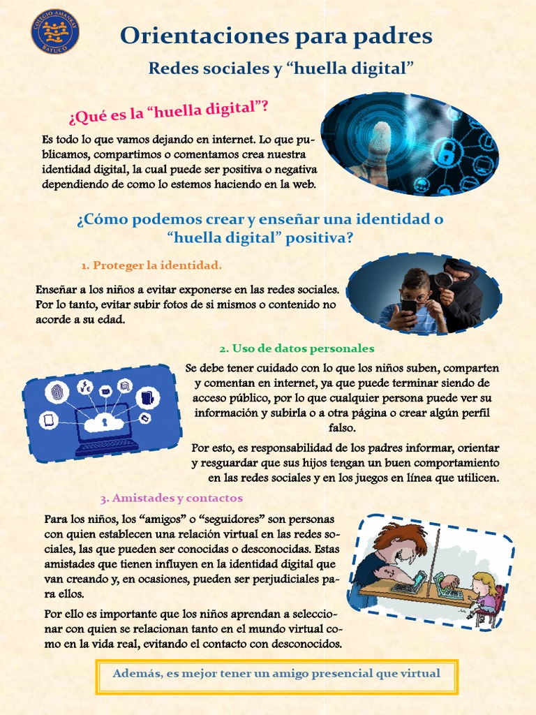 Orientaciones para Padres Taller Redes Sociales | PDF | Red social | Dormir
