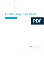 User Guide For LiveMessage For Salesforce