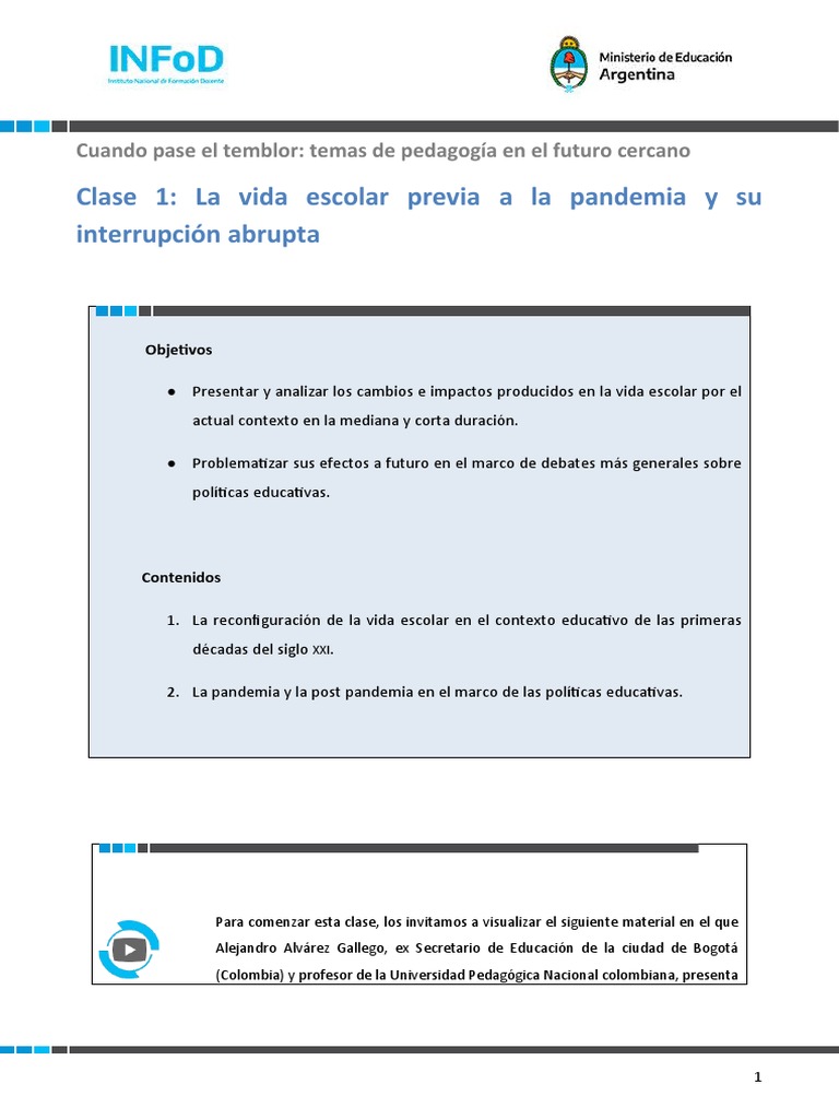 Impacto de la Pandemia en la Educación | PDF | Desigualdad social ...