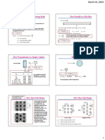 CM3110: Lecture Notes 21 March18, 2004: Heat Transfer To Solids in A Flowing Fluid Flow Parallel To A Flat Plate