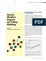 Social Medias Impact On Policy Making PDF