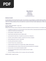 Doctors CV Template