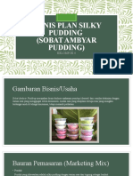 Bisnis Plan Silky Pudding