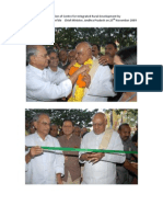 Inauguration of Centre For Integrated Rural Development by Dr.K.Rosaiah Garu, Hon'ble Chief Minister, Andhra Pradesh On 25 November 2009