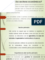 Qué son los sectores económicos: primario, secundario y terciario