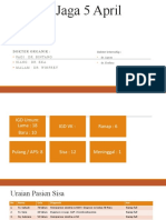 Laporan Jaga 5 April 2018