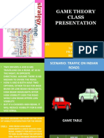 Game Theory Class Presentation: BY: Amit Sharma 19P068 Mansi Mangla 19P092 Prabhav Menon 19P098 Rohan Hassija 19P216