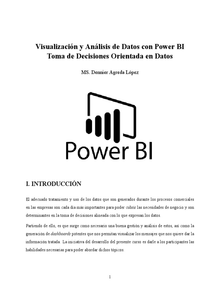 Análisis de Datos con Power BI | PDF | Ciencias de la Información ...