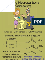 (Nomenclature) : Handout: Hydrocarbons: IUPAC Names