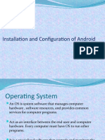 Installation and Configuration of Android
