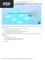 Working With Triggers in A MySQL Database PDF