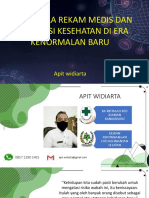 Tata Kelola RMIK Di Era Kenormalan Baru (Apit)