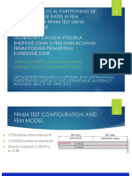 Global and Local Partitioning of Energy Release Rates in Fem Simulation of FRMM Test Using Cohesive Zone