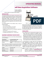 6757 Marshall Data Acquisition Software: Operating Manual