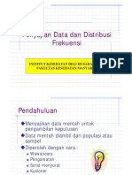 Penyajian Data dan Distribusi Frekuensi