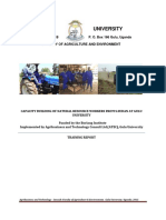 Engineering Training Report-Sudan-Gulu