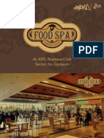 Food Spa E-Brochure PDF