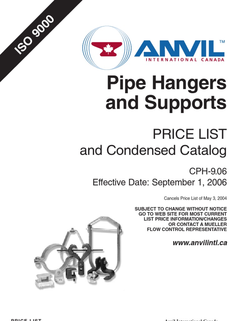 Anvil_Pipe_Hangers&Support_Sept06 Structural Steel Pipe (Fluid
