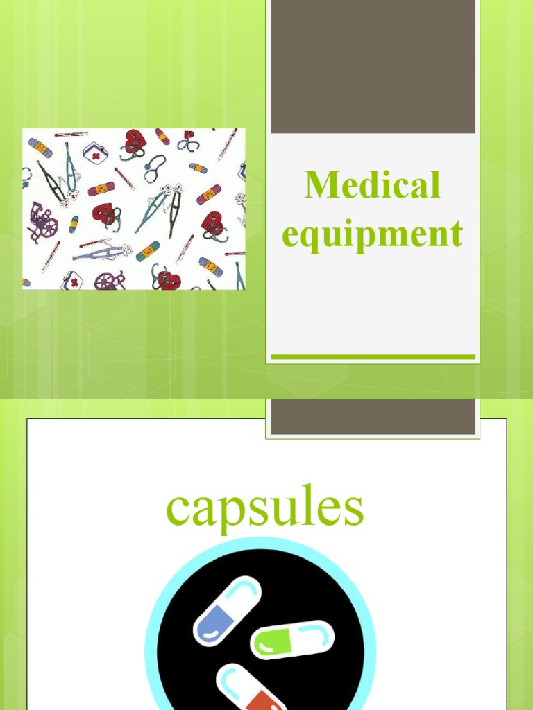 Medical Equipment Classroom Posters Flashcards Picture Dictionaries