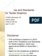 101 - Guidelines and Standards For Tactile Graphics PDF