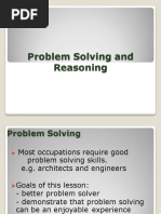 Problem Solving and Reasoning