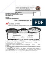 Social Behavior Scientific Prints Bullets Handwriting: Learning Activities