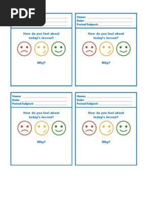 exit ticket