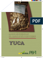 Manual para La Elaboración de Chips Yuca PDF