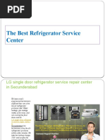 LG Refrigerator Repair in Hyderabad