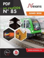 Lista de Precios 85 Digital Junio 2020
