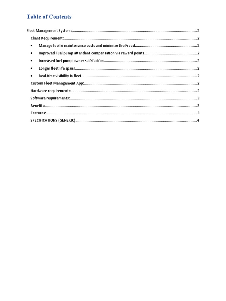 Custom Fleet Management App Overview | PDF | Mobile App | Computing