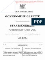 Government Gazette: Republic of South Africa