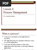 Lecture 4 Process Management