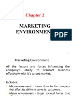 Analyzing the Marketing Environment